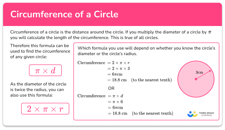Circumference of a circle