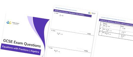 Solving Equations With Fractions Exam Questions