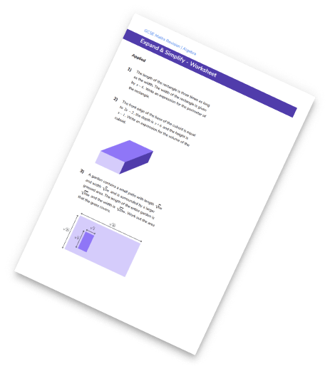 Expand And Simplify Worksheet