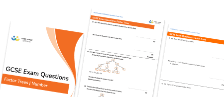 Factor Trees Exam Questions