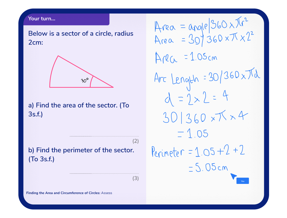 GCSE Example Lesson 1