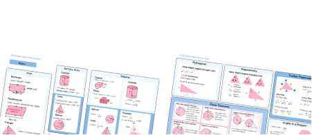 GCSE Maths Formula Sheet