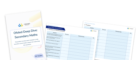 Ofsted Deep Dive Questions: Secondary Maths