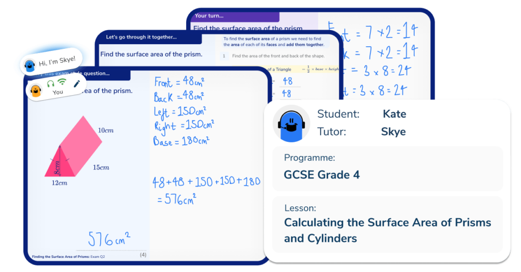 Third Space Learning GCSE maths questions