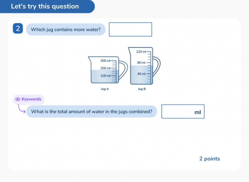 TSL slide on metric measurements for 5th graders