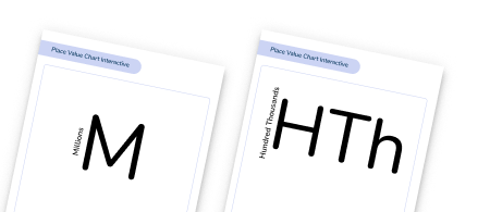 Place Value Chart Interactive